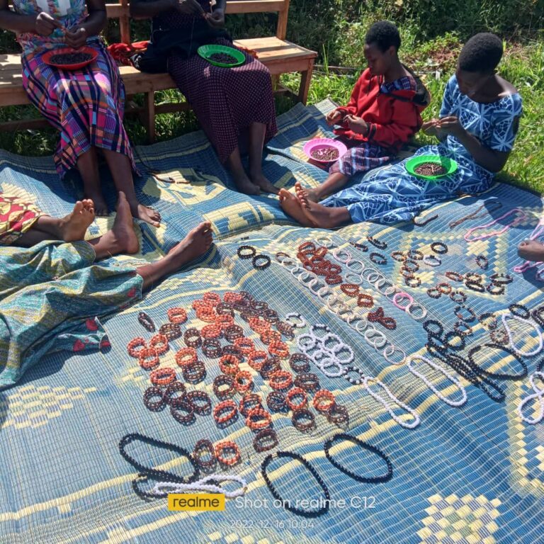 Building capacity of young girls and single mothers with disabilities upon handcrafts skills
