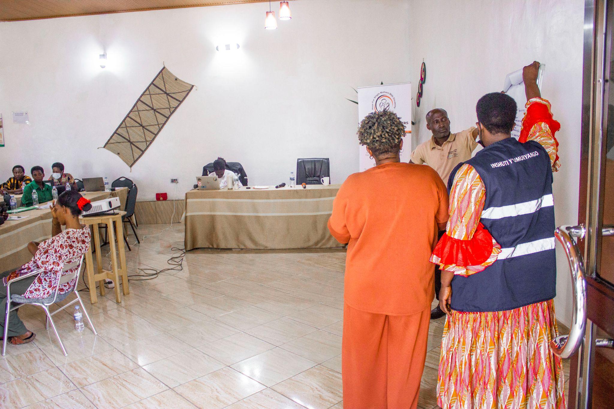 Participants of the Linkage Training of Trainers and Beyond Silence, Beyond Stigma close-out in Musanze District