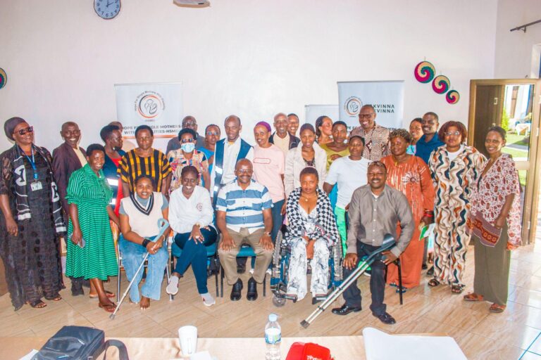 Participants of the Linkage Training of Trainers and Beyond Silence, Beyond Stigma close-out in Musanze District