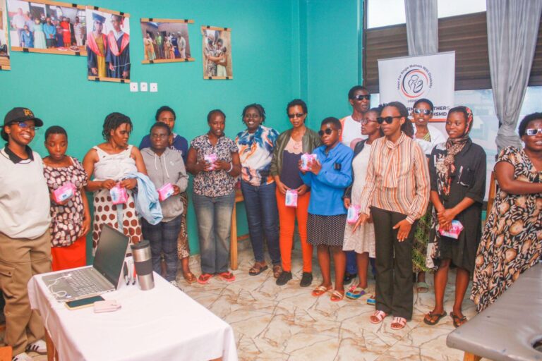 SRHR training for women and girls with visual impairments at Seeing Hands Rwanda
